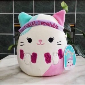 Squishmallows Caryl, workout cat 8 inches